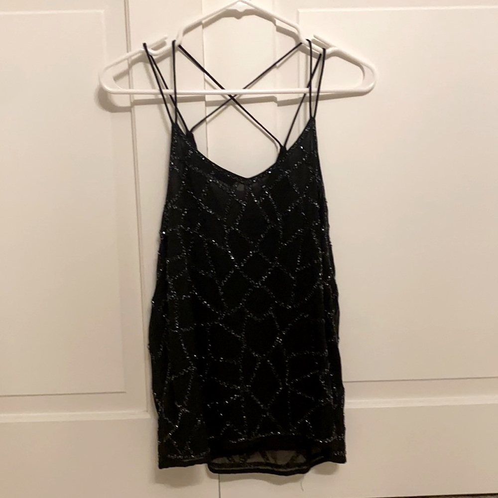 Brand new Buckle sequin top